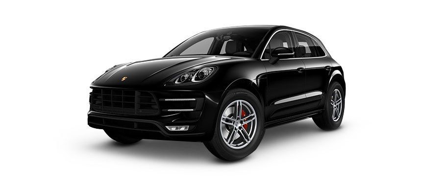 Porsche Macan Turbo-2015 Black