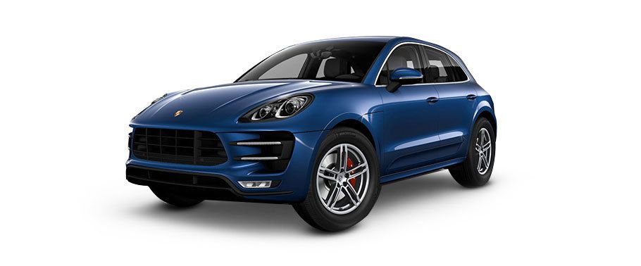 Porsche Macan Turbo-2015 Dark Blue Metallic