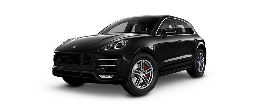 Porsche Macan Turbo-2015 Jet Black Metallic
