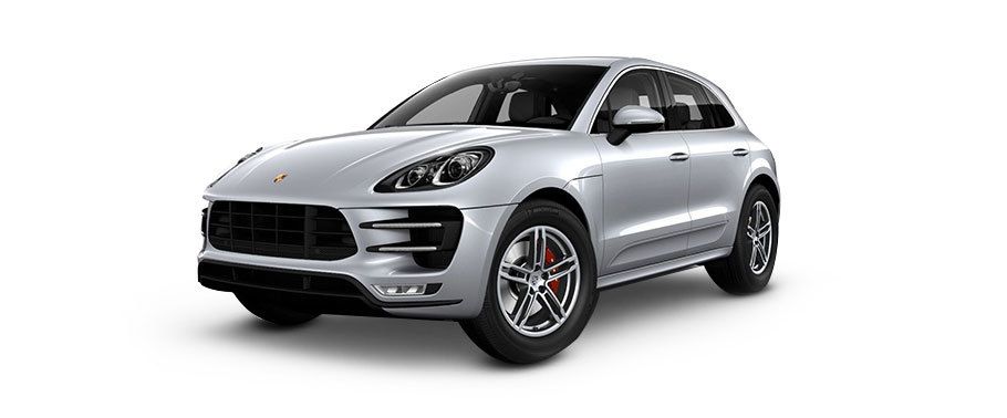 Porsche Macan Turbo-2015 Rhodium Silver Metallic