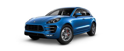 Porsche Macan Turbo-2015 Sapphire Blue Metallic