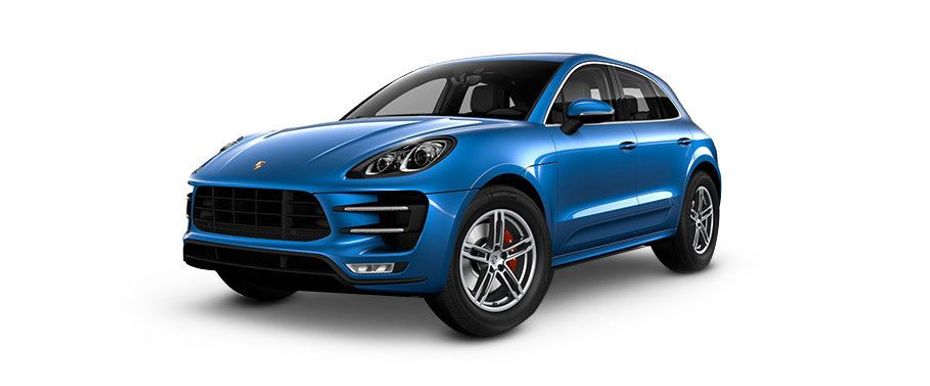 Porsche Macan Turbo-2015 Sapphire Blue Metallic