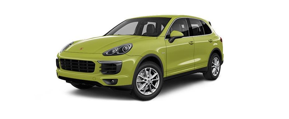Porsche Cayenne S Diesel Peridot Metallic