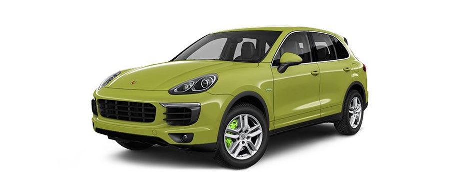 Porsche Cayenne S E-Hybrid Peridot Metallic