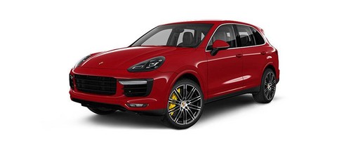 Porsche Cayenne Turbo S Carmine Red