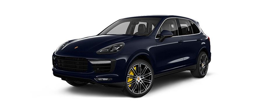 Porsche Cayenne Turbo S Moonlight Blue Metallic