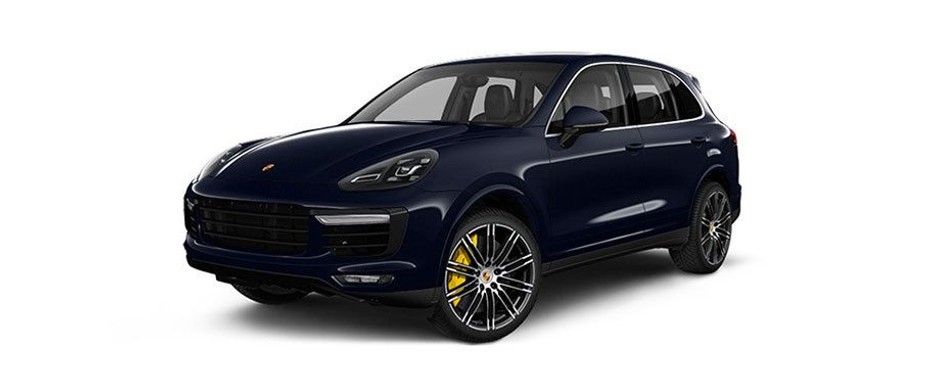 Porsche Cayenne Turbo S Moonlight Blue Metallic