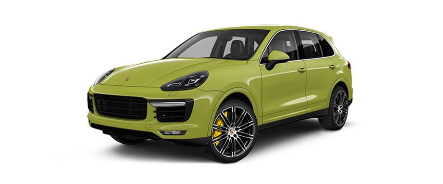 Porsche Cayenne Turbo S Peridot Metallic