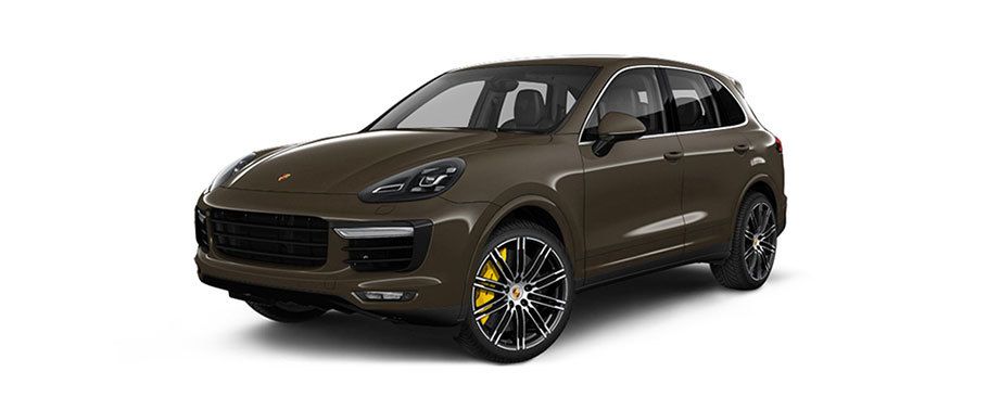 Porsche Cayenne Turbo S Umber Metallic