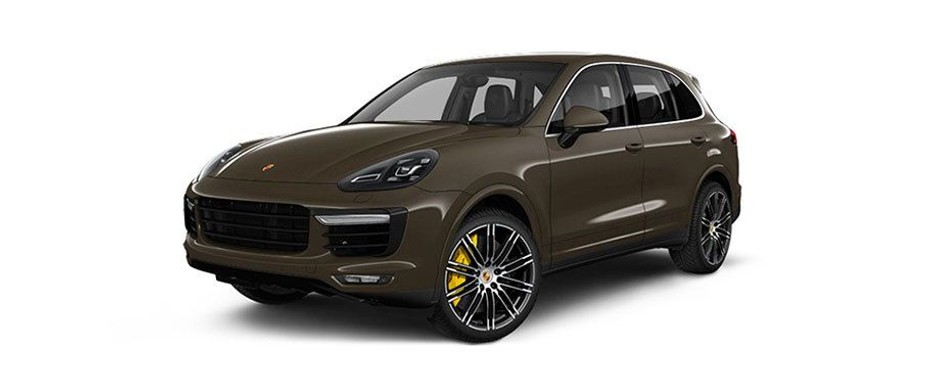 Porsche Cayenne Turbo S Umber Metallic
