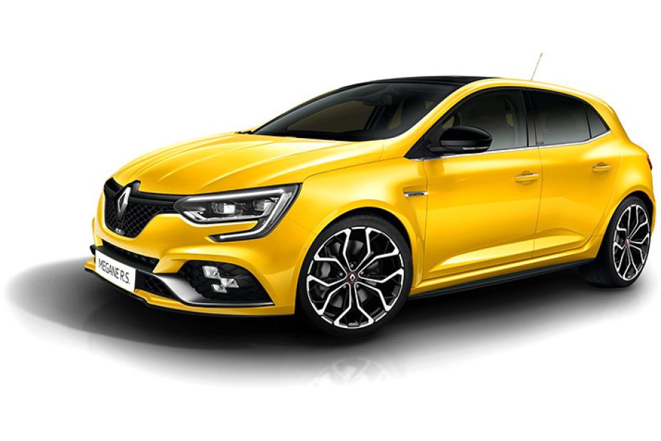 Renault Megane RS Yellow