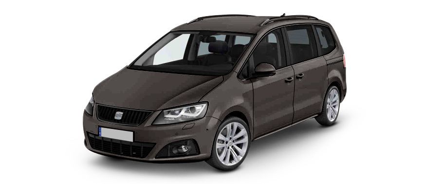 Seat ALHAMBRA Black Oak Brown