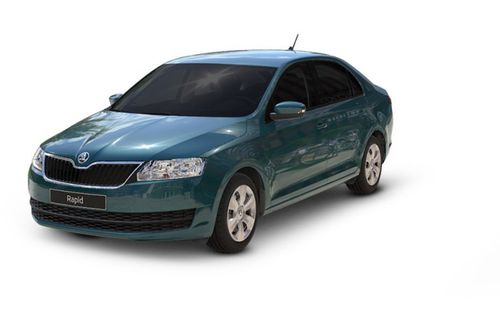 Skoda Rapid Lava Blue Metallic