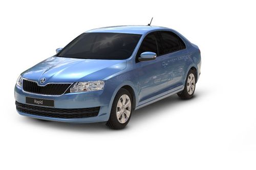 Skoda Rapid Denim Blue