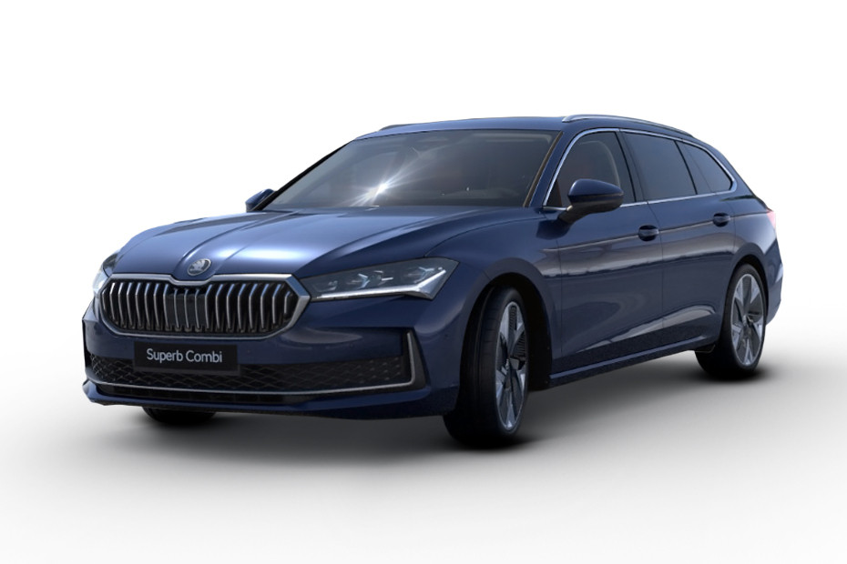 Skoda Superb Wagon Cobalt Blue