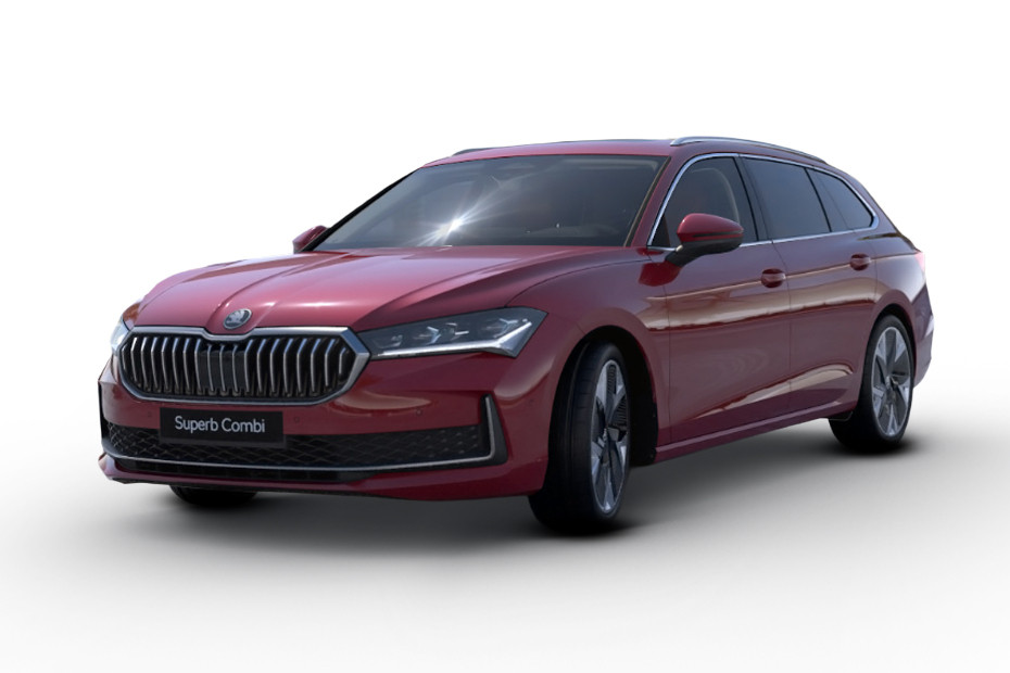 Skoda Superb Wagon Carmine Red