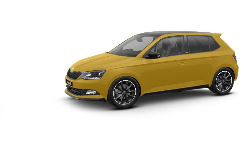 Skoda Fabia Sprint Yellow
