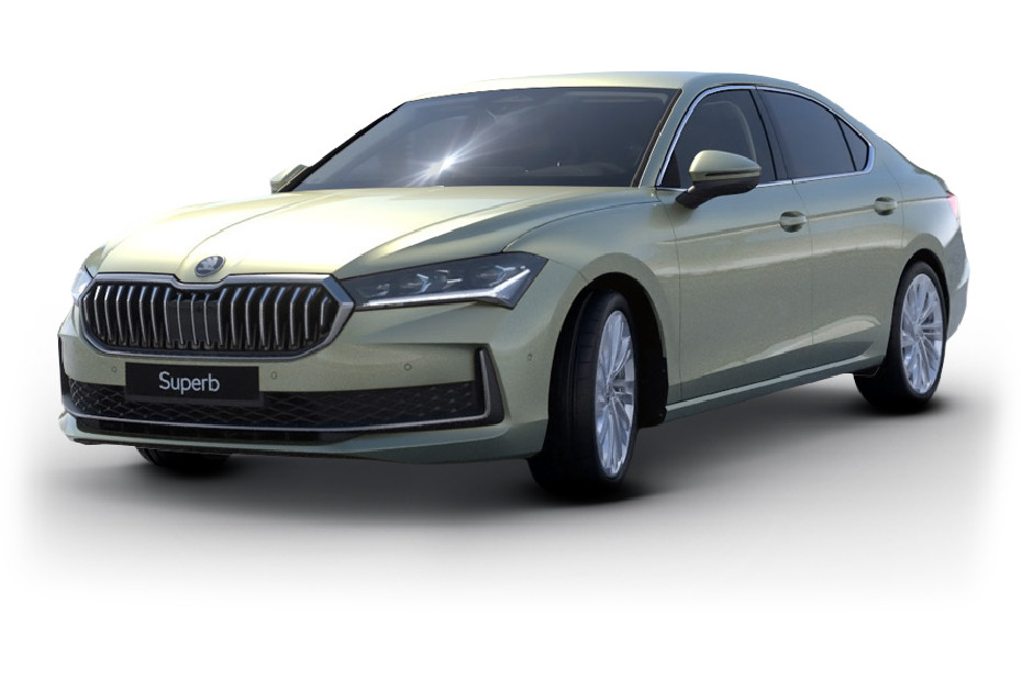 Skoda Superb Ice Tea Yellow Metallic