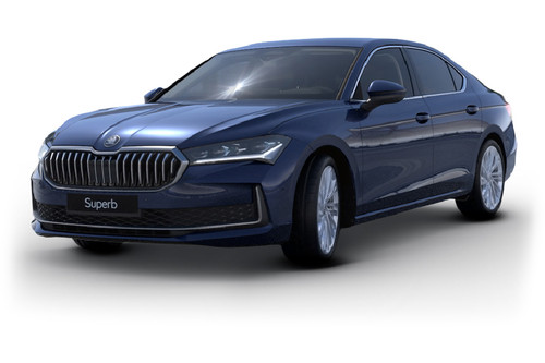 Skoda Superb Cobalt Blue Metallic