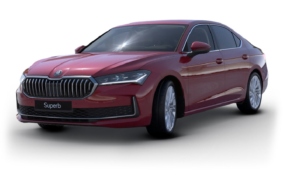 Skoda Superb Carmine Red Metallic