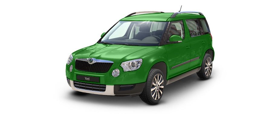 Skoda Yeti Jungle Green Metallic