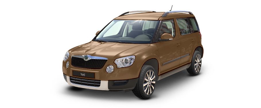 Skoda Yeti Mato Brown Metallic