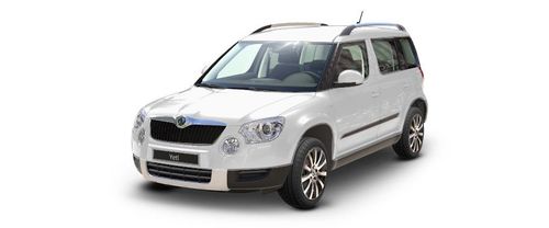 Skoda Yeti Moon White Metallic