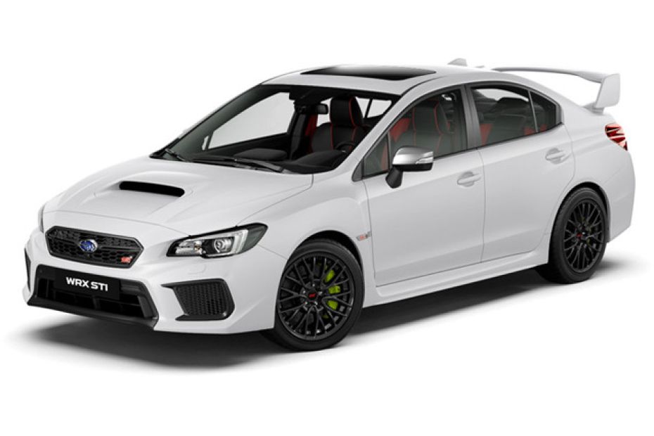 Subaru WRX STI Crystal White Pearl