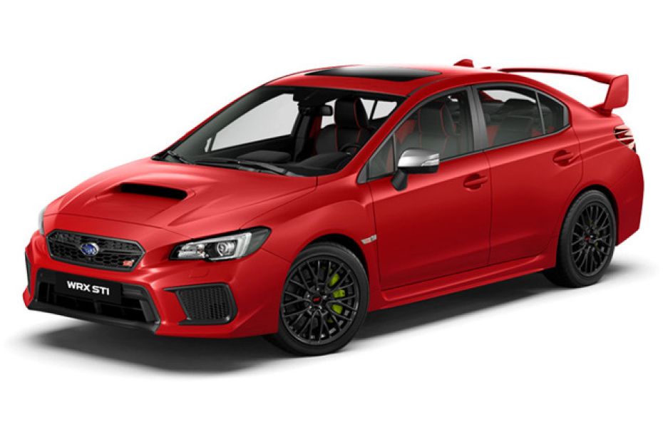 Subaru WRX STI Pure Red