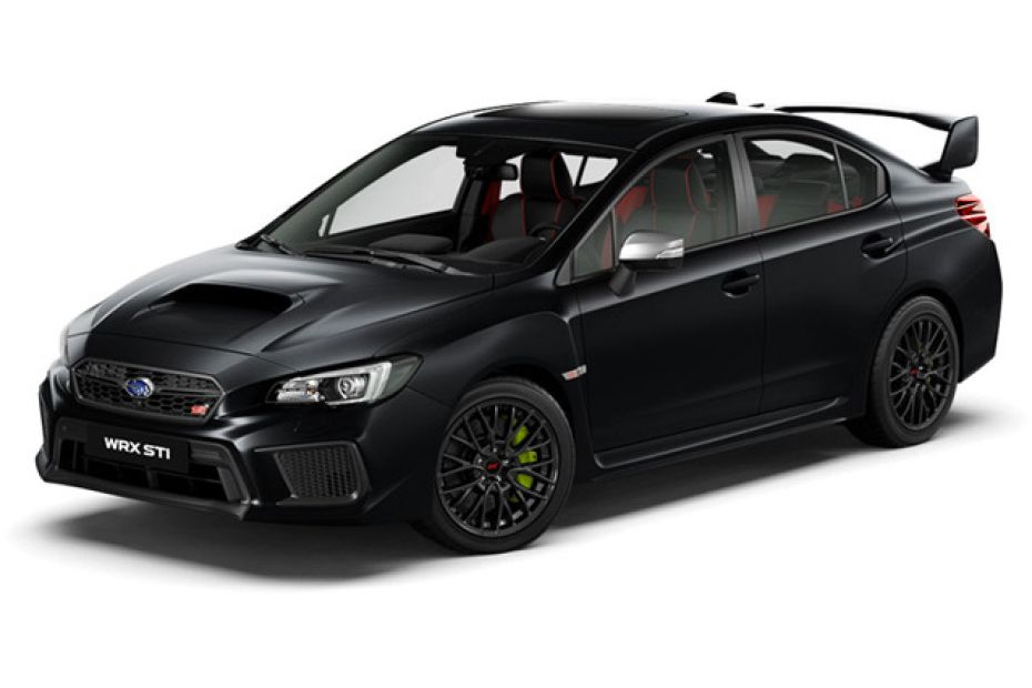 Subaru WRX STI Crystal Black Silica