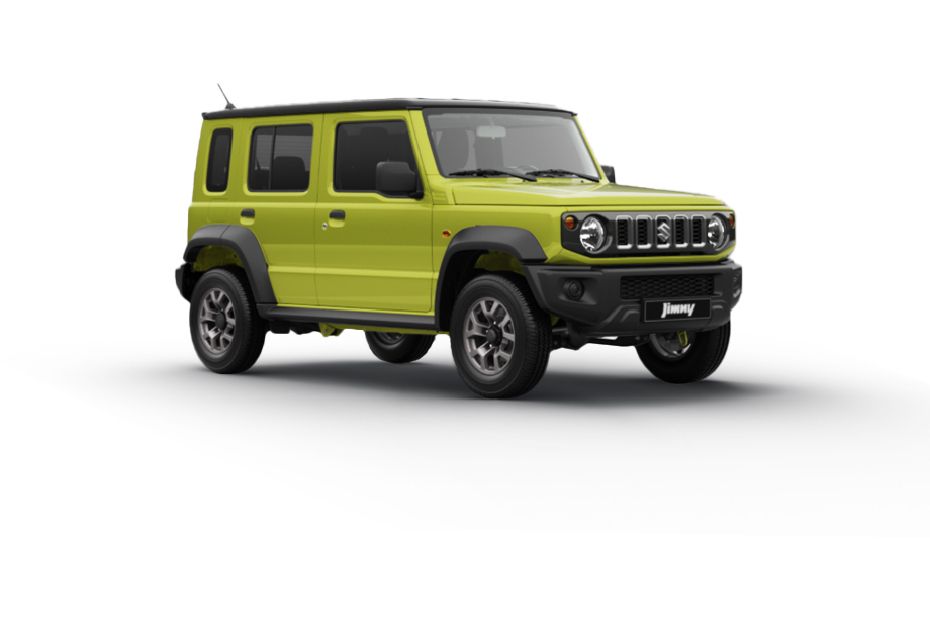 Suzuki Jimny 5 Door Yellow Jacket