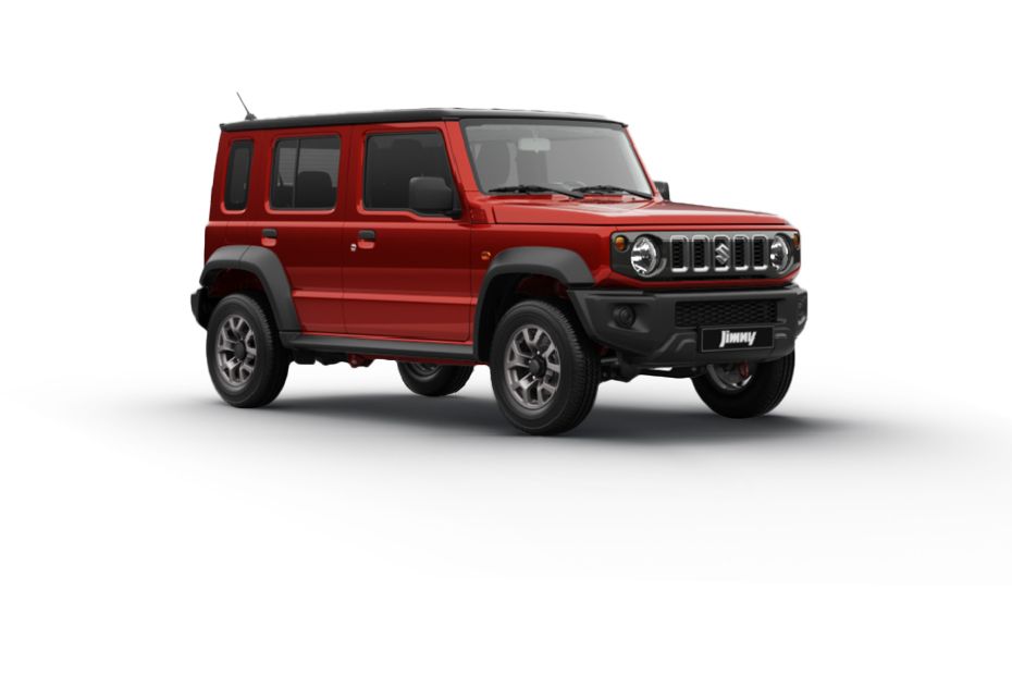Suzuki Jimny 5 Door Sizzle Red