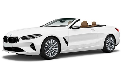 BMW 8 Series Convertible Alpine Whte