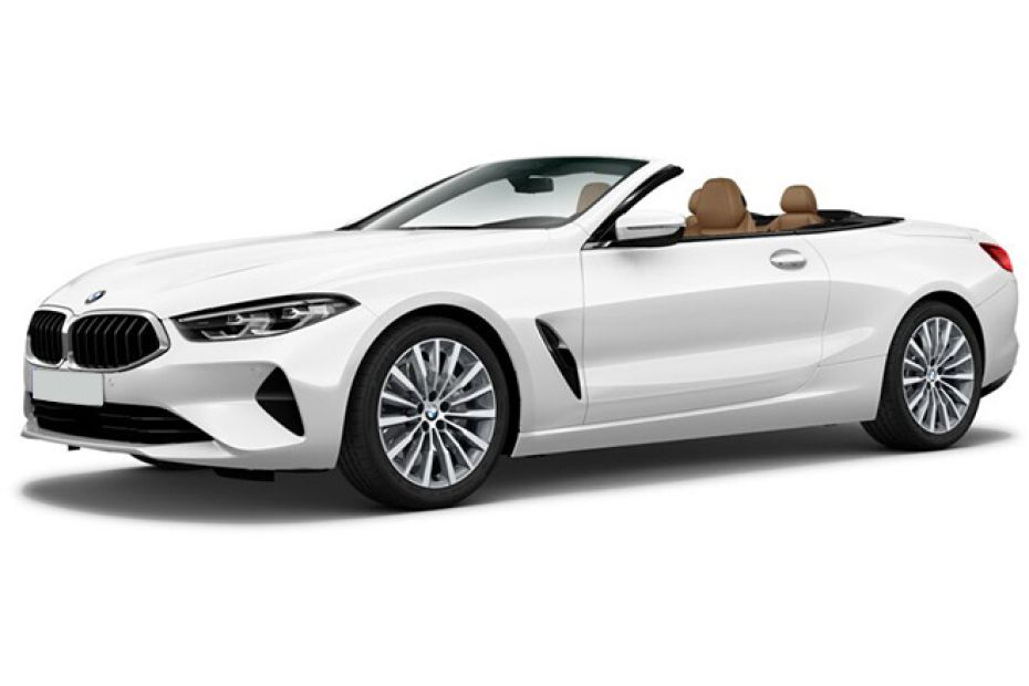 BMW 8 Series Convertible Mineral White