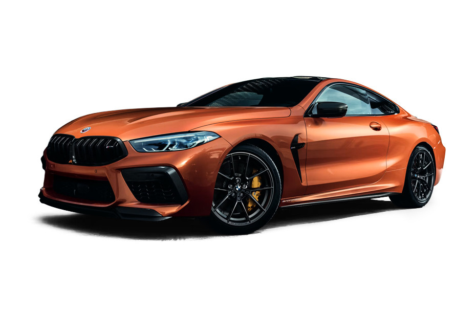 BMW M8 Orange