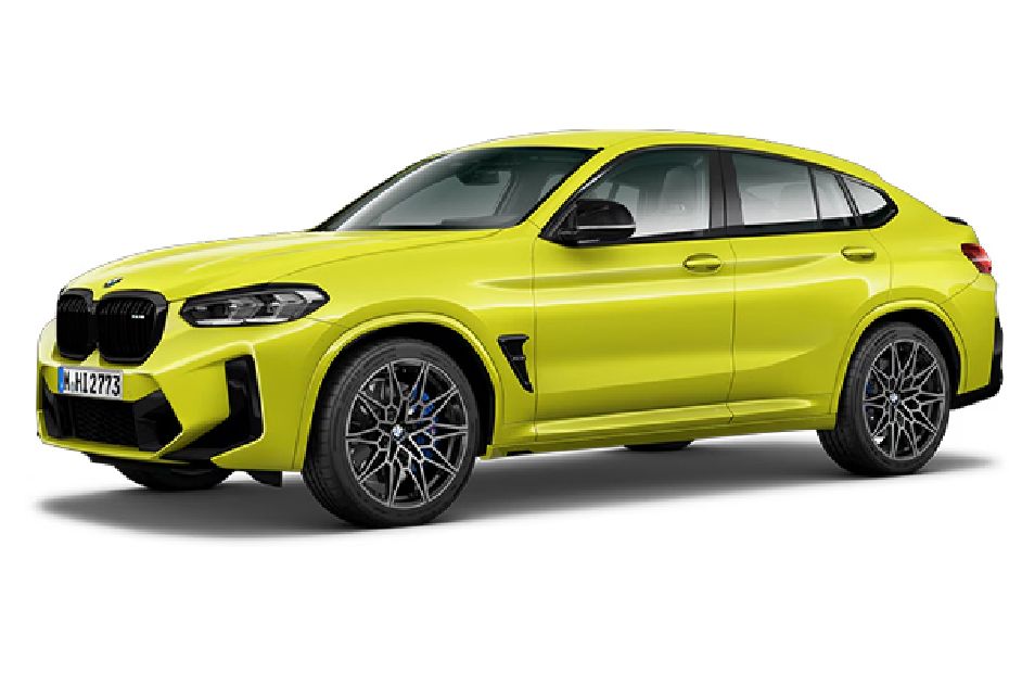 BMW X4 M Yellow Tang