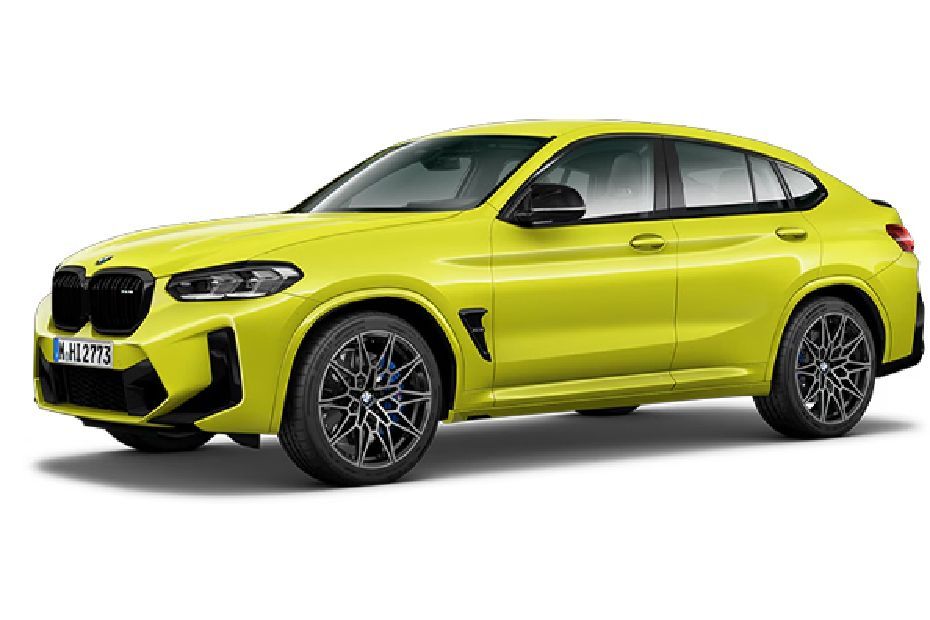 BMW X4 M Yellow Tang