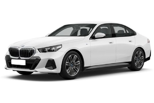 BMW i5 Alpine White