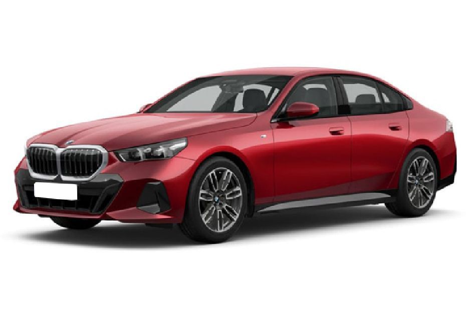 BMW i5 Fire Red