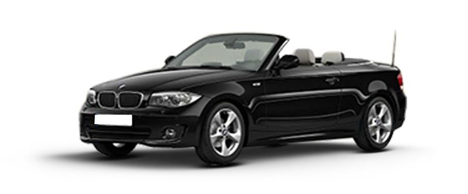 BMW 1 Series Convertible Black Sapphire