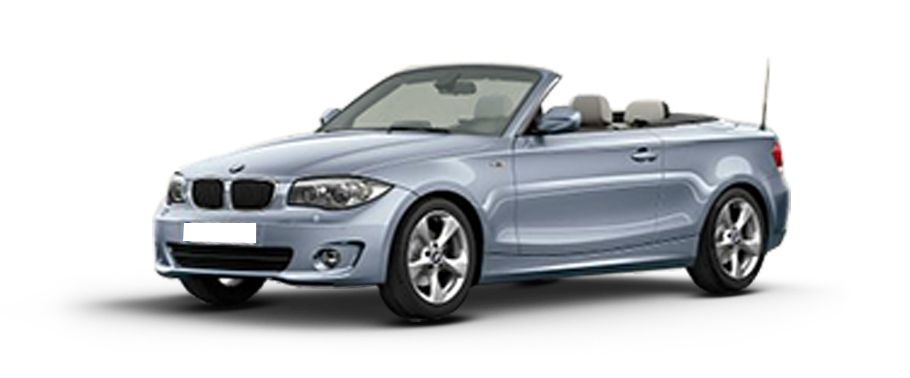 BMW 1 Series Convertible Blue Water