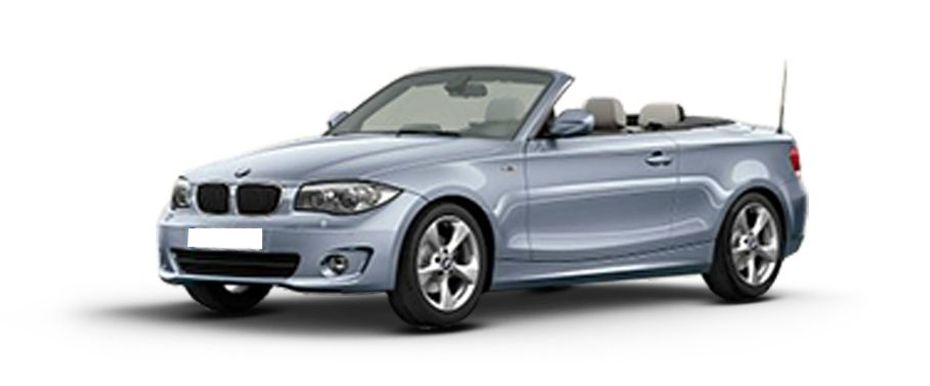 BMW 1 Series Convertible Blue Water