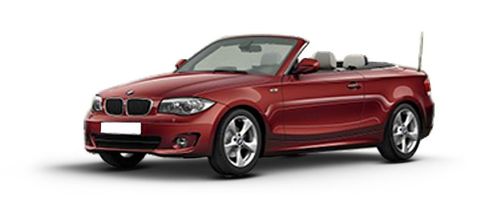 BMW 1 Series Convertible Vermilion Red