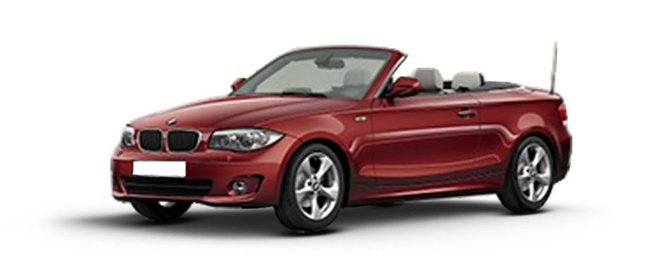 BMW 1 Series Convertible Vermilion Red