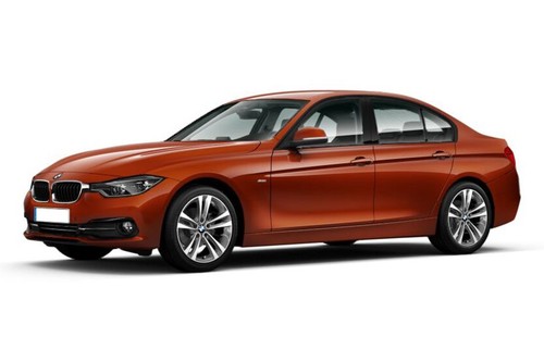 BMW 3 Series Sedan Sunset Orange