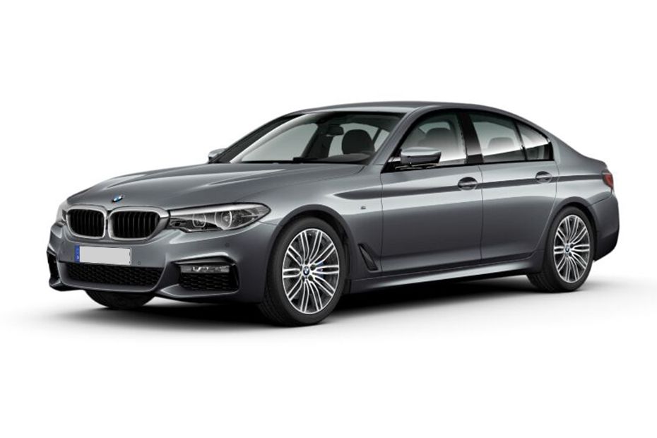 BMW 5 Series Sedan Blue Stone