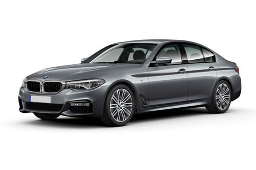 BMW 5 Series Sedan Blue Stone