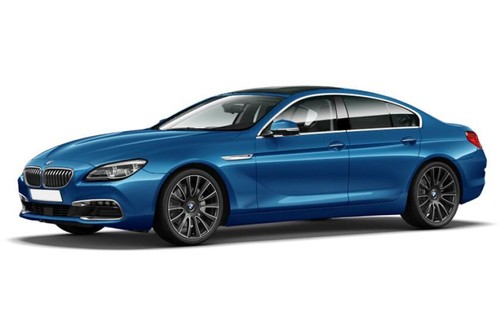 BMW M6 Gran Coupe Blue