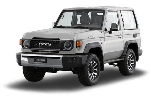 Toyota Land Cruiser 70 White