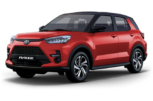 Toyota Raize Red & Black